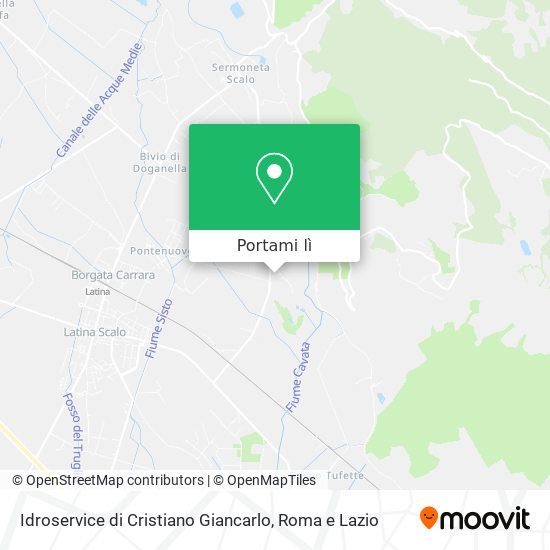 Mappa Idroservice di Cristiano Giancarlo