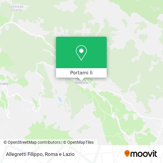 Mappa Allegretti Filippo