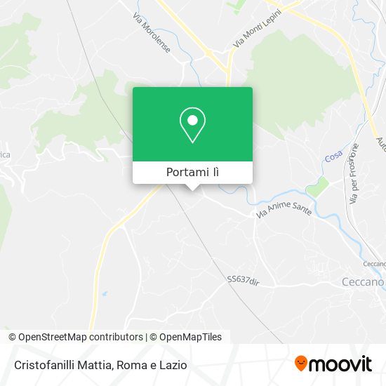Mappa Cristofanilli Mattia