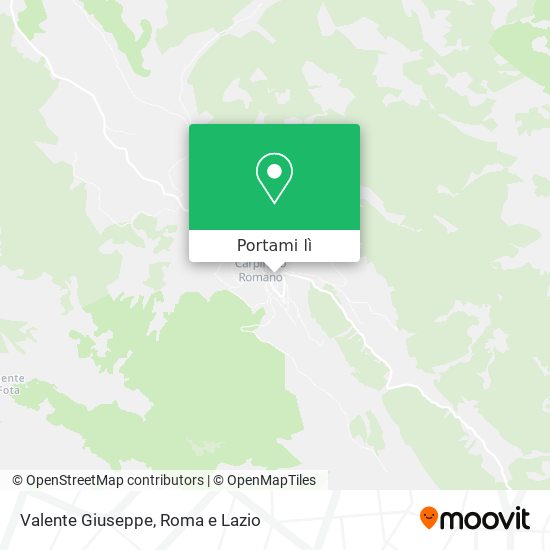 Mappa Valente Giuseppe