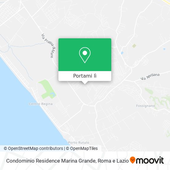 Mappa Condominio Residence Marina Grande