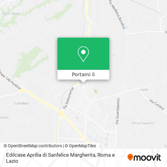 Mappa Edilcase Aprilia di Sanfelice Margherita