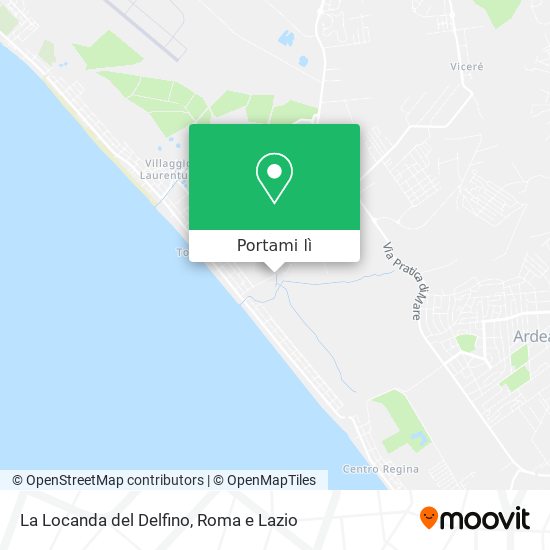 Mappa La Locanda del Delfino