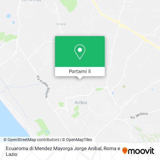 Mappa Ecuaroma di Mendez Mayorga Jorge Anibal