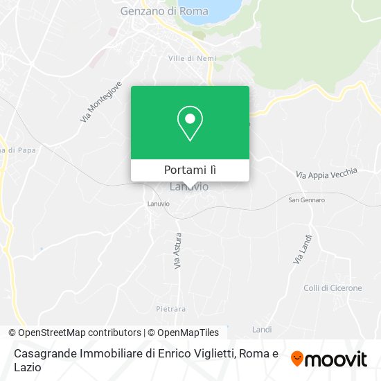 Mappa Casagrande Immobiliare di Enrico Viglietti