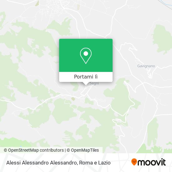 Mappa Alessi Alessandro Alessandro