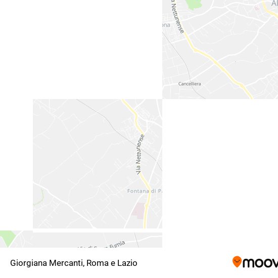 Mappa Giorgiana Mercanti