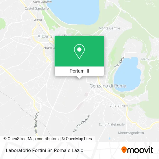 Mappa Laboratorio Fortini Sr