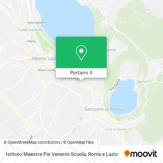 Mappa Istituto Maestre Pie Venerini Scuola