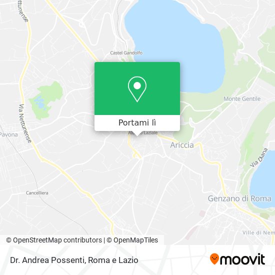 Mappa Dr. Andrea Possenti