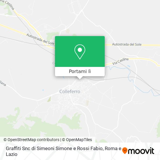 Mappa Graffiti Snc di Simeoni Simone e Rossi Fabio