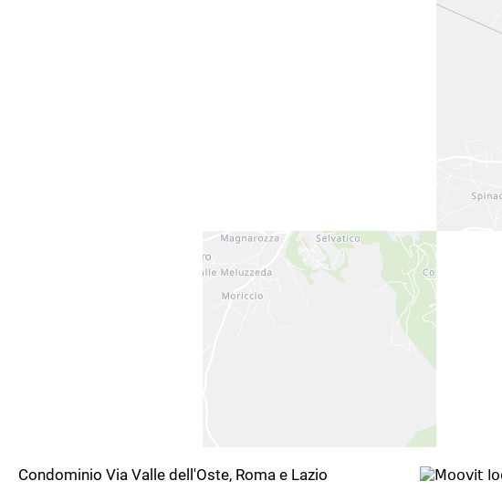 Mappa Condominio Via Valle dell'Oste