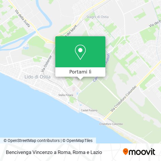 Mappa Bencivenga Vincenzo a Roma