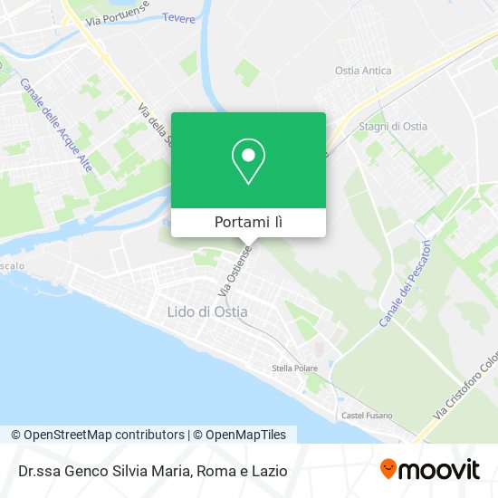 Mappa Dr.ssa Genco Silvia Maria