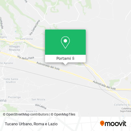 Mappa Tucano Urbano