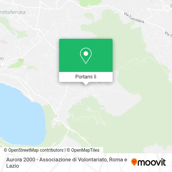 Mappa Aurora 2000 - Associazione di Volontariato