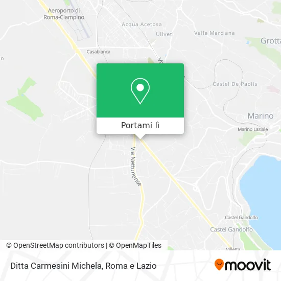 Mappa Ditta Carmesini Michela