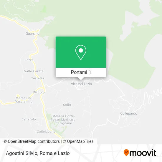 Mappa Agostini Silvio