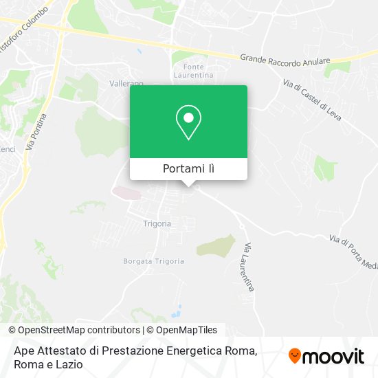 Mappa Ape Attestato di Prestazione Energetica Roma