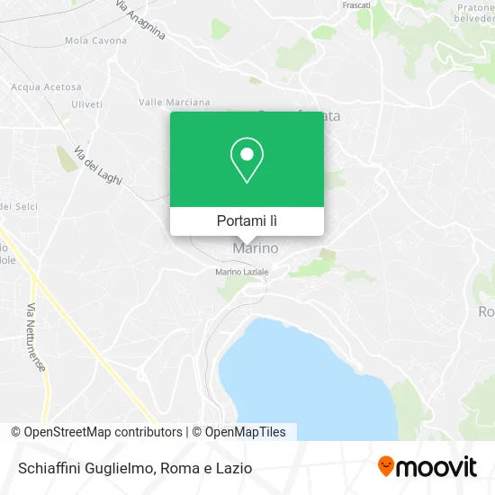 Mappa Schiaffini Guglielmo