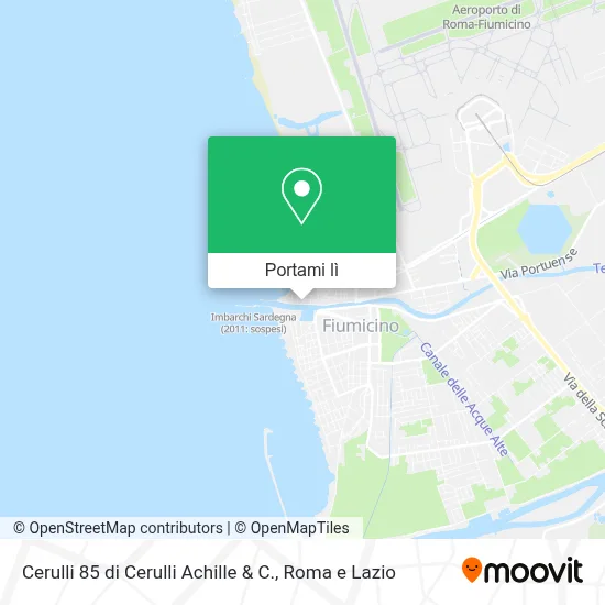 Mappa Cerulli 85 di Cerulli Achille & C.