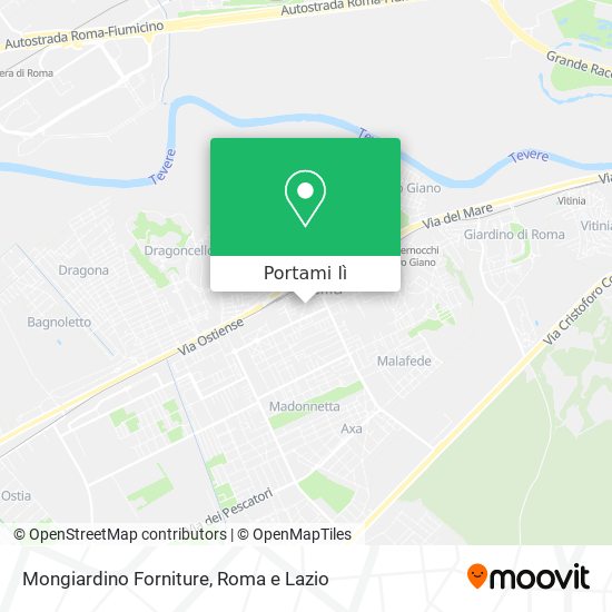 Mappa Mongiardino Forniture