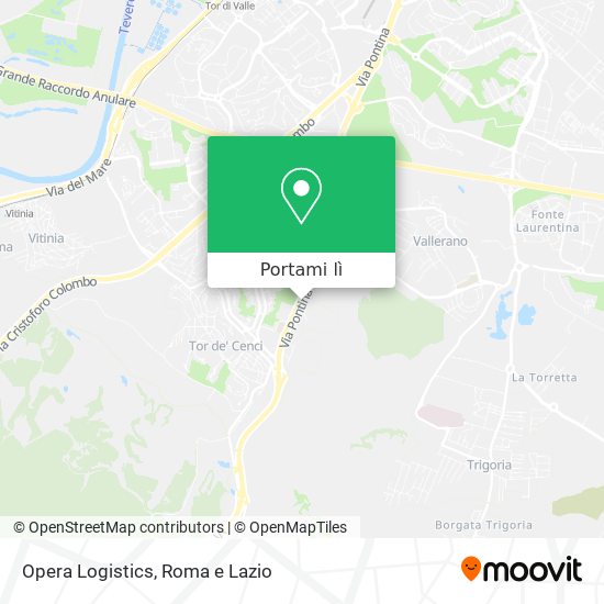 Mappa Opera Logistics