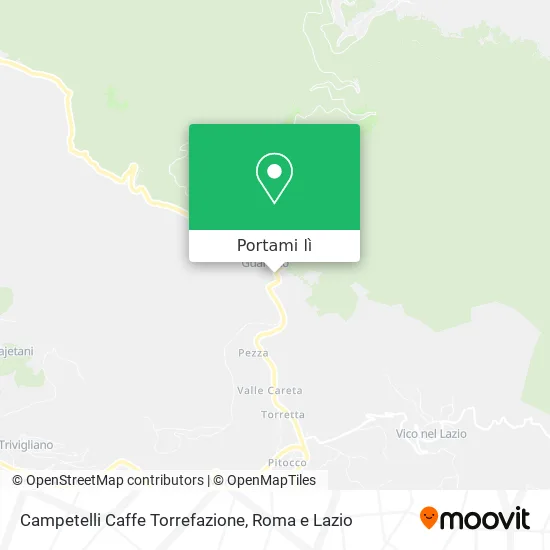 Mappa Campetelli Caffe Torrefazione
