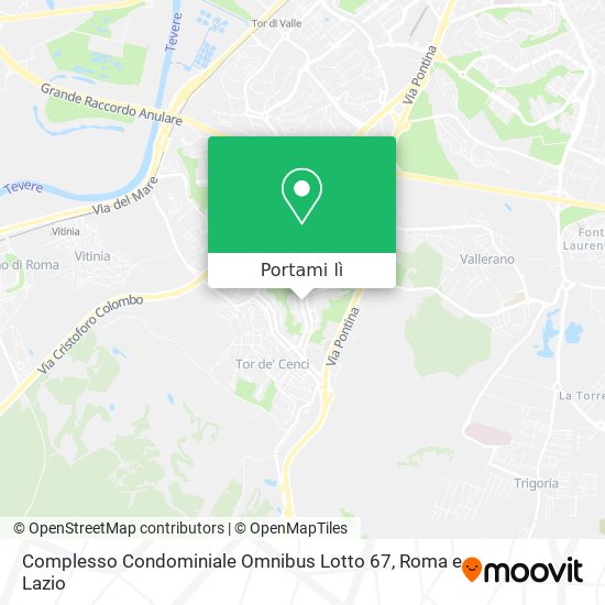 Mappa Complesso Condominiale Omnibus Lotto 67