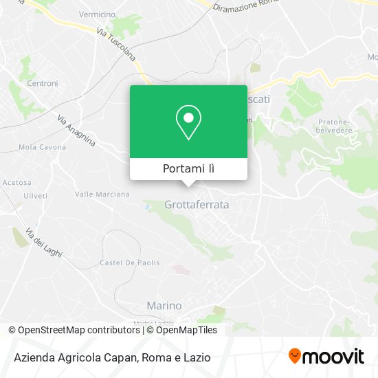 Mappa Azienda Agricola Capan