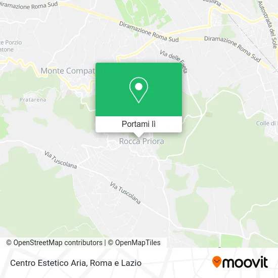 Mappa Centro Estetico Aria