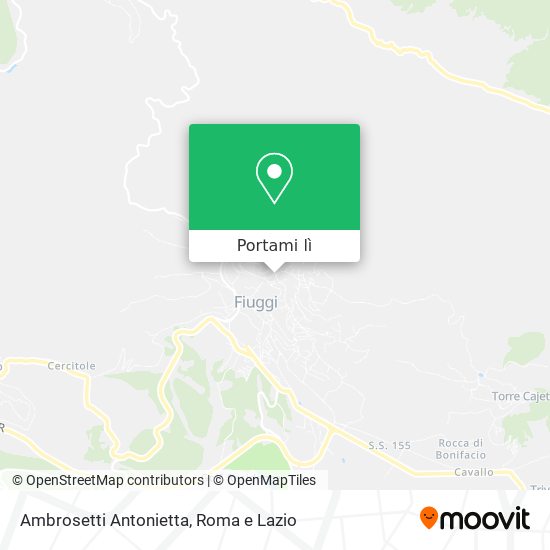 Mappa Ambrosetti Antonietta