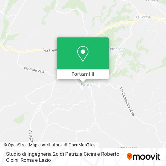 Mappa Studio di Ingegneria 2c di Patrizia Cicini e Roberto Cicini