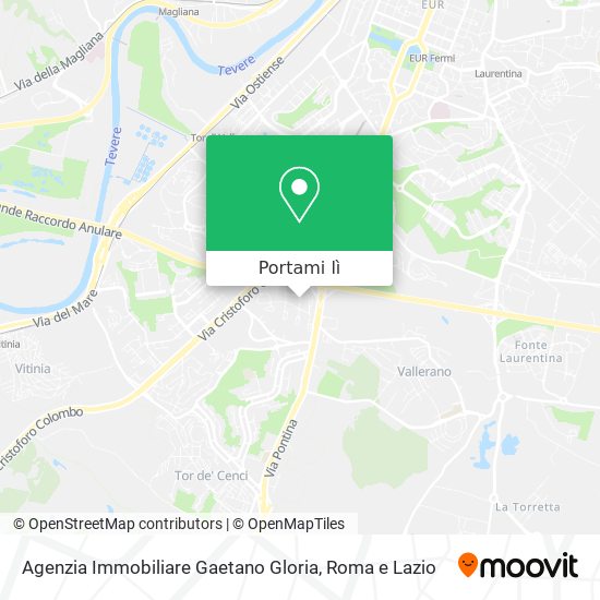 Mappa Agenzia Immobiliare Gaetano Gloria