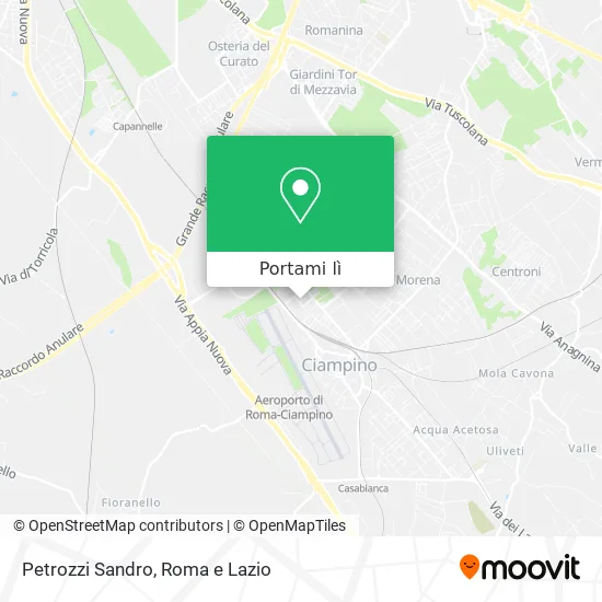 Mappa Petrozzi Sandro