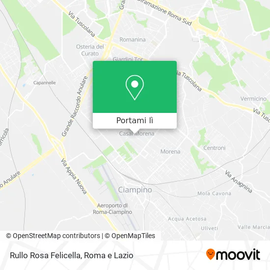 Mappa Rullo Rosa Felicella