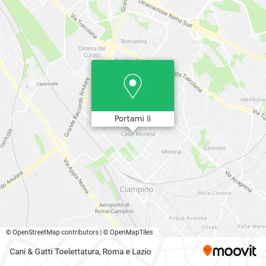 Mappa Cani & Gatti Toelettatura