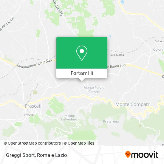 Mappa Greggi Sport