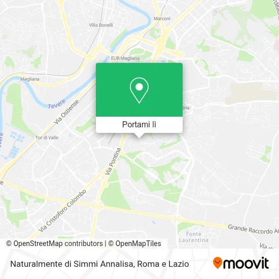 Mappa Naturalmente di Simmi Annalisa