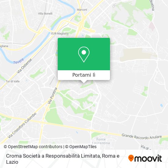 Mappa Croma Società a Responsabilità Limitata