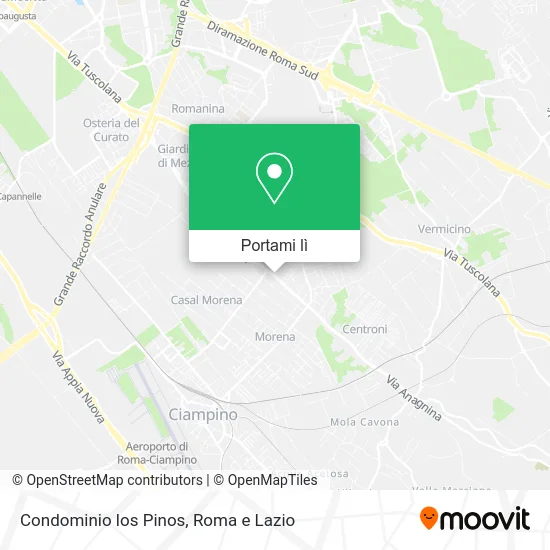 Mappa Condominio los Pinos