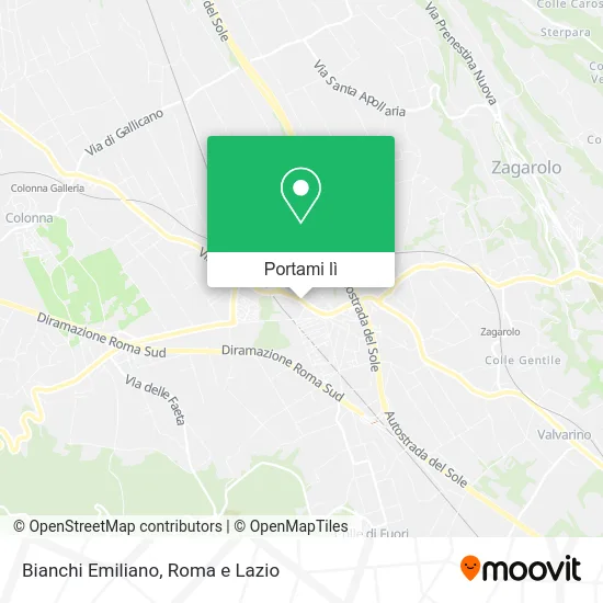 Mappa Bianchi Emiliano