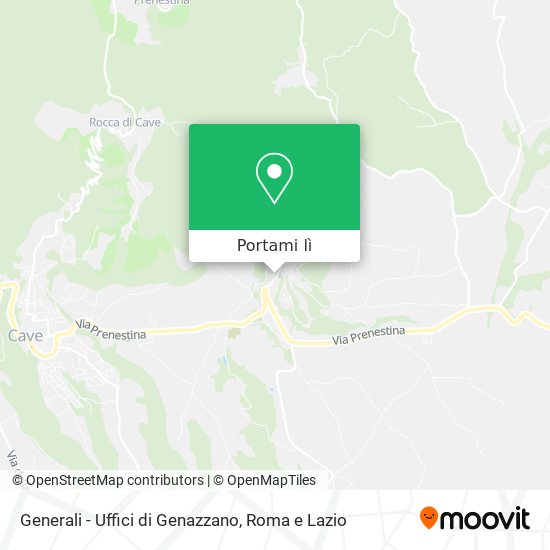 Mappa Generali - Uffici di Genazzano