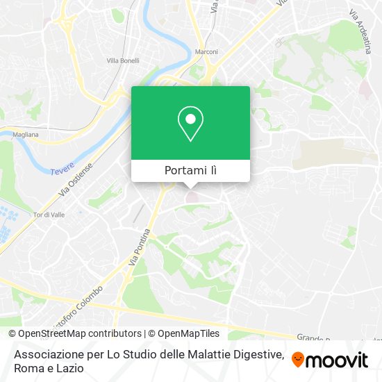 Mappa Associazione per Lo Studio delle Malattie Digestive