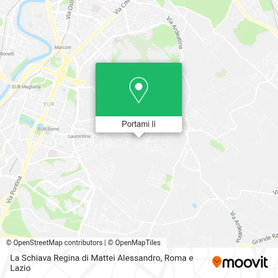 Mappa La Schiava Regina di Mattei Alessandro
