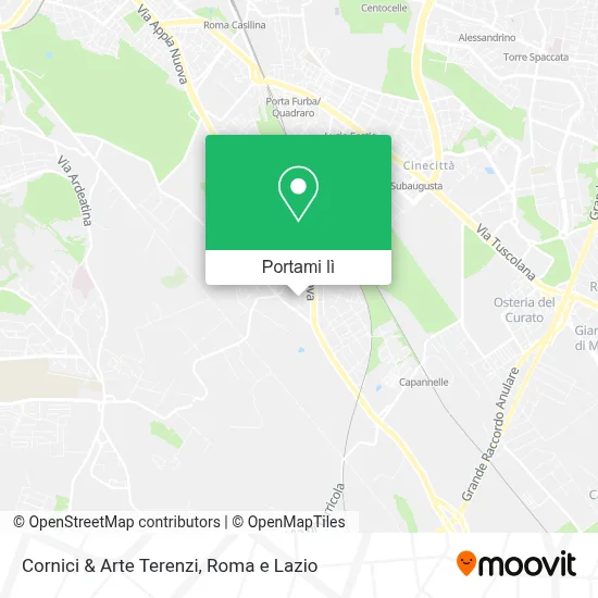 Mappa Cornici & Arte Terenzi