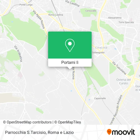 Mappa Parrocchia S.Tarcisio