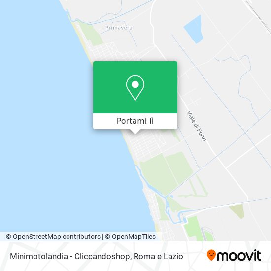 Mappa Minimotolandia - Cliccandoshop