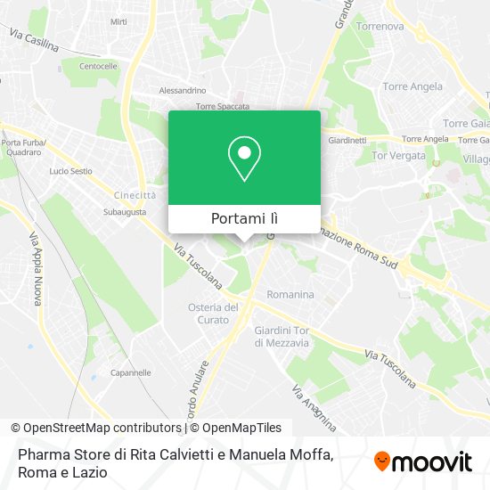 Mappa Pharma Store di Rita Calvietti e Manuela Moffa
