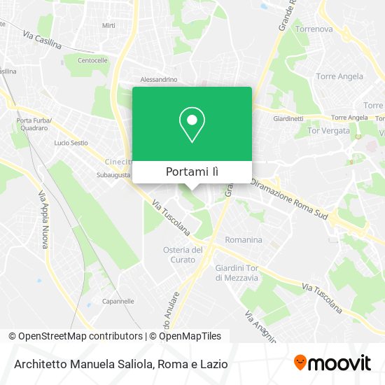 Mappa Architetto Manuela Saliola